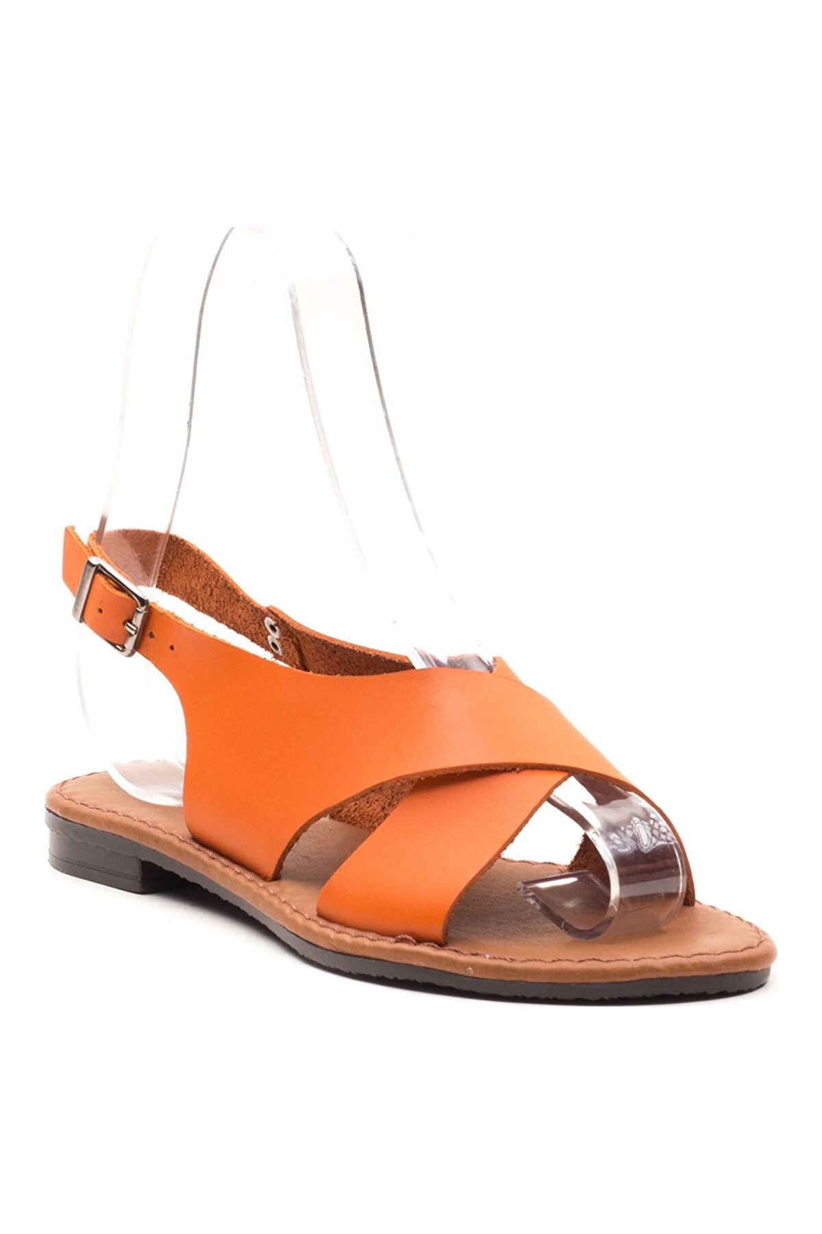 Kadın Günlük Sandalet Sandra Gate Shoes-Turuncu