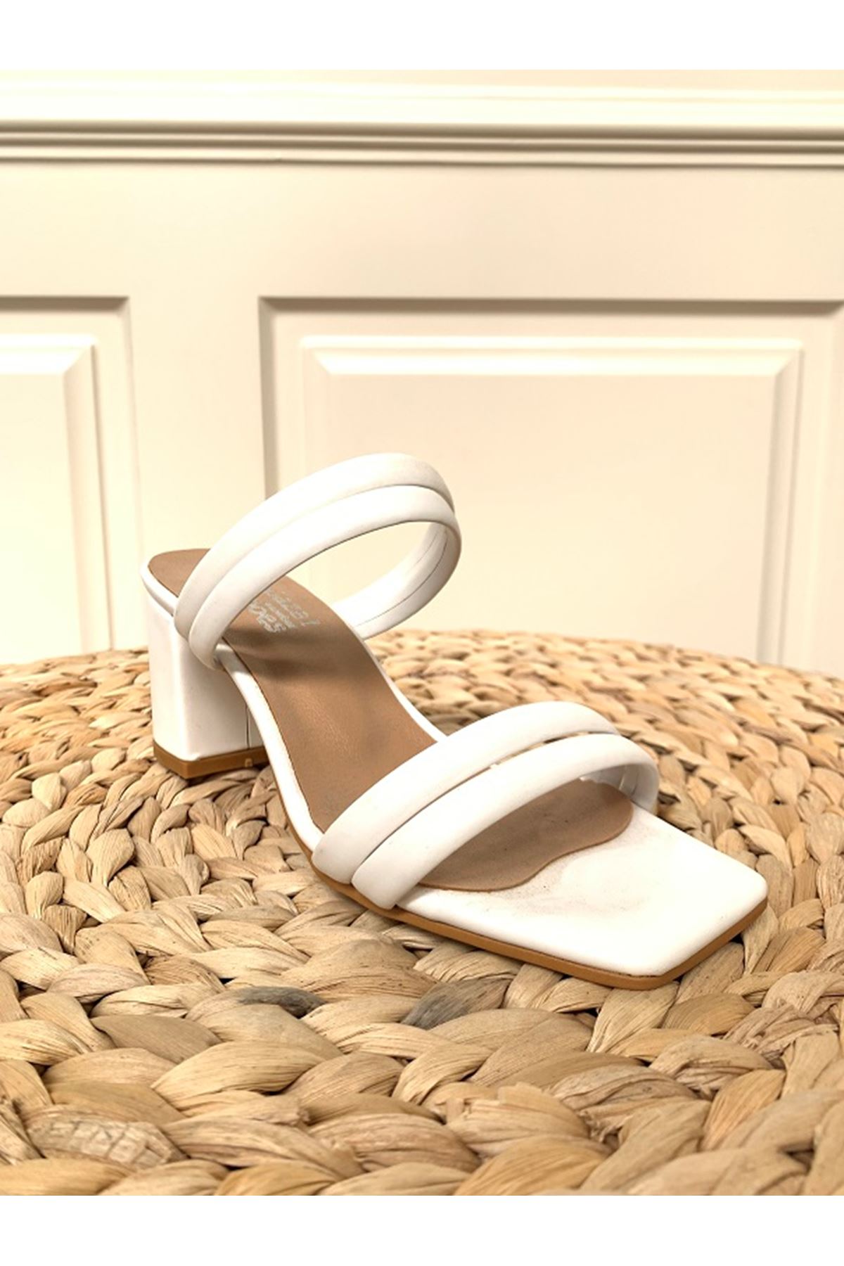 Kadın Ayakkabı Sandalet Maia Gate Shoes-Beyaz