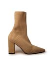 Alexa Kadın Triko Topuklu Bot & Bootie Gate Shoes-Vizon
